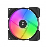 25371-Fractal Design Aspect 14 RGB PWM Carcasa del ordenador Ventilador 14 cm Negro 1 pieza(s)