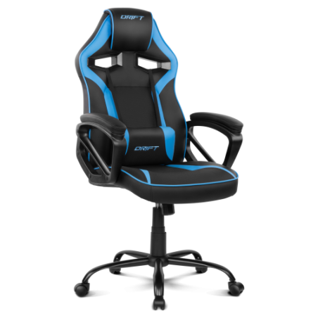 25388-DRIFT DR50 Silla para videojuegos de PC Asiento acolchado tapizado Negro, Azul