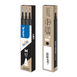 254-PACK 3 RECAMBIOS FRIXION NEGRO PILOT BLS-FR7-B-S3