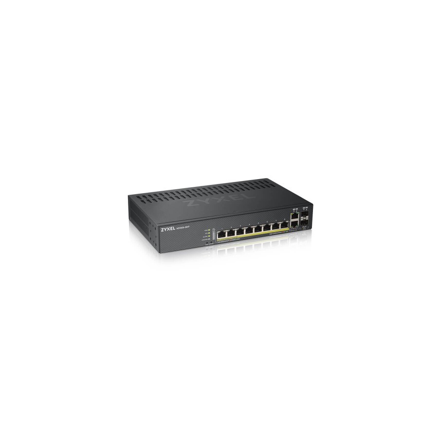 25405-Zyxel GS1920-8HPV2 Gestionado Gigabit Ethernet (10/100/1000) Energia sobre Ethernet (PoE) Negro 25405-Zyxel GS1920-8HPV2 Gestionado Gigabit Ethernet (10/100/1000) Energia sobre Ethernet (PoE) Negro