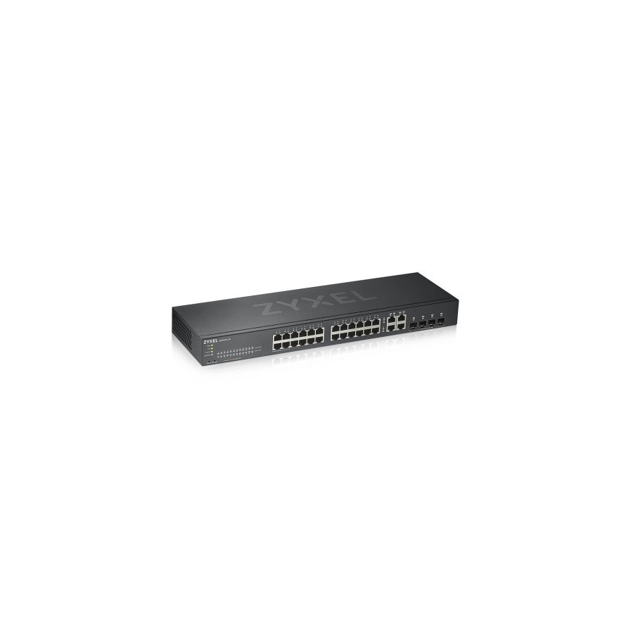 25407-Zyxel GS1920-24V2 Gestionado Gigabit Ethernet (10/100/1000) Negro 25407-Zyxel GS1920-24V2 Gestionado Gigabit Ethernet (10/100/1000) Negro