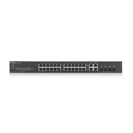 25408-Zyxel GS1920-24V2 Gestionado Gigabit Ethernet (10/100/1000) Negro