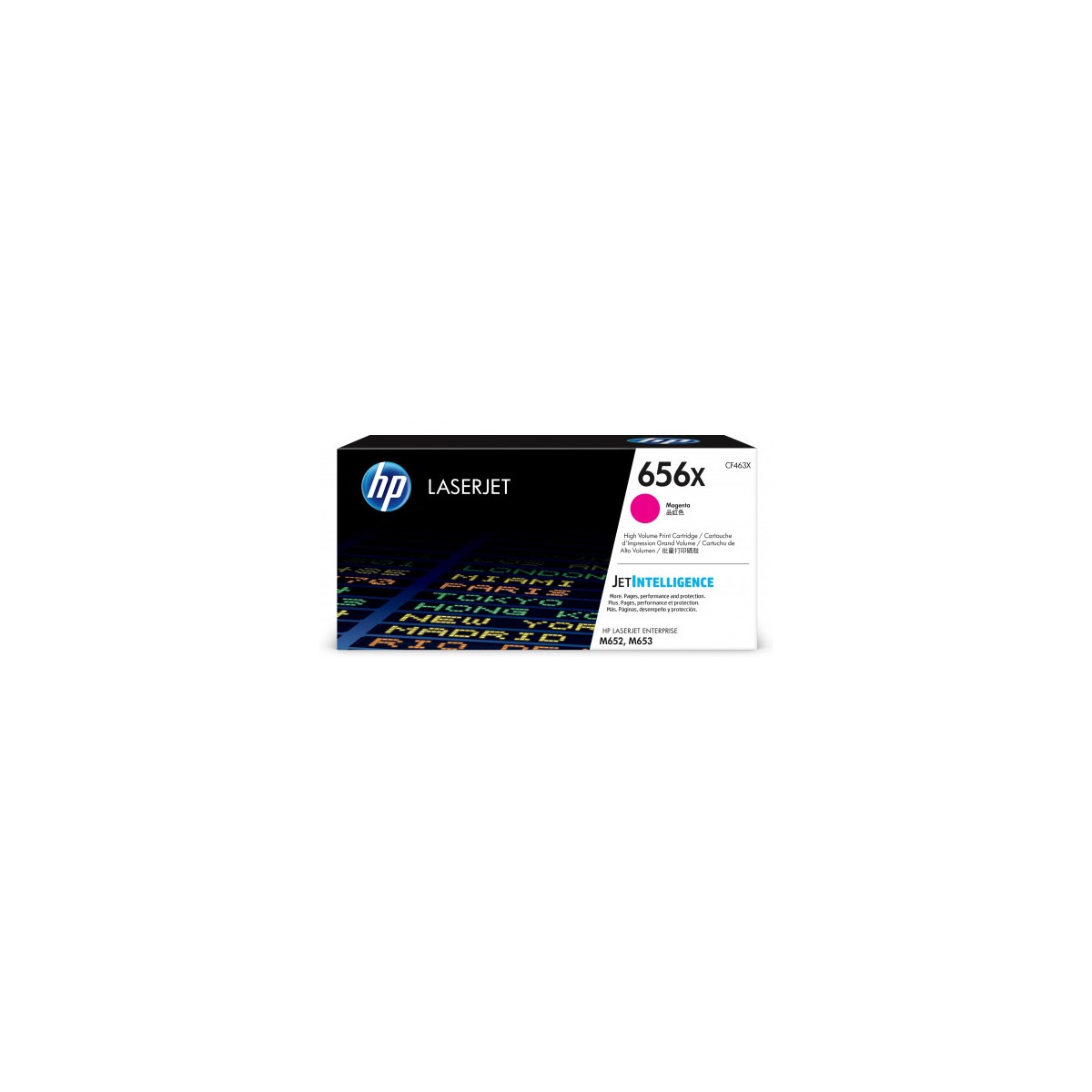 HP TONER 656X MAGENTA ALTA CAPACIDAD LASERJET M652 CF463X