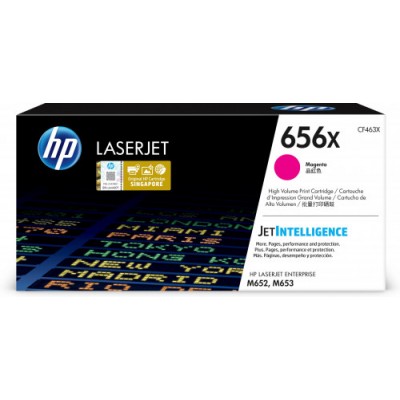 HP TONER 656X MAGENTA ALTA CAPACIDAD LASERJET M652 CF463X