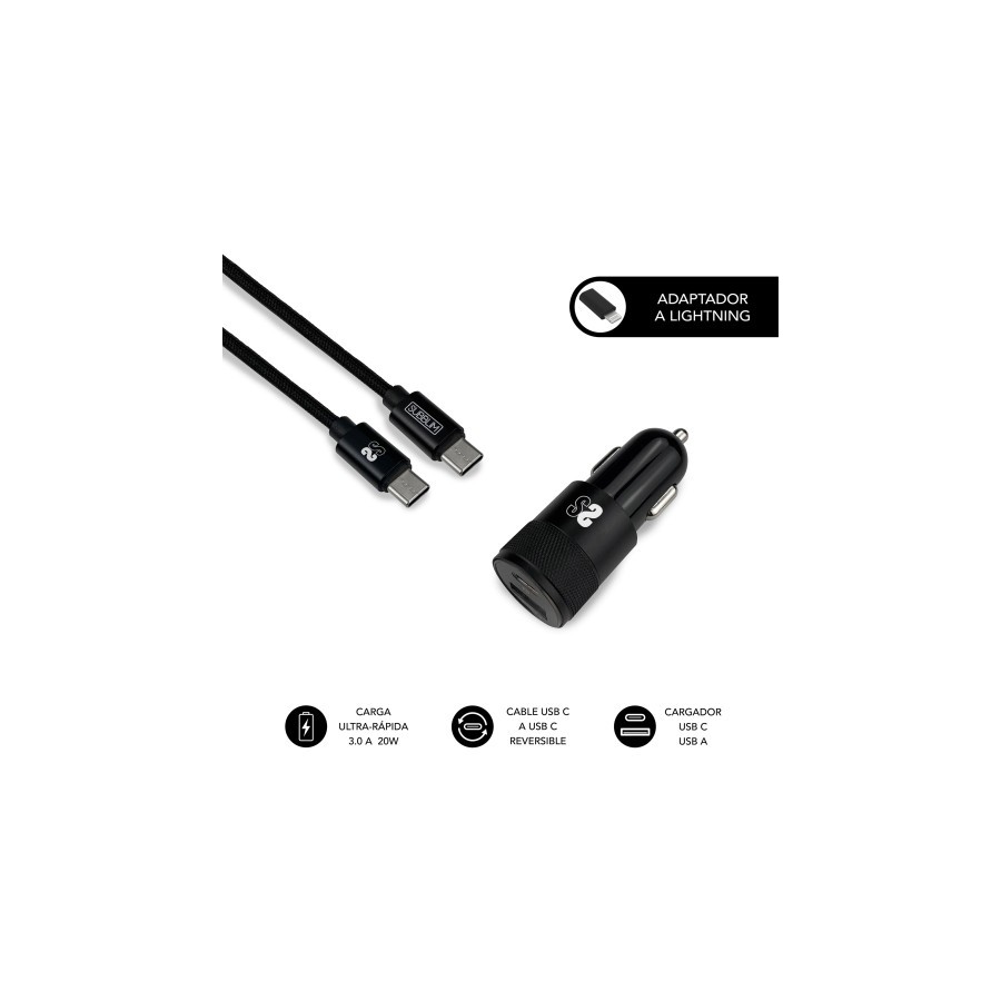 25467-DUAL CAR CHARGER PD20W+QC3.0+C TO C/LIGHTNING B 25467-DUAL CAR CHARGER PD20W+QC3.0+C TO C/LIGHTNING B