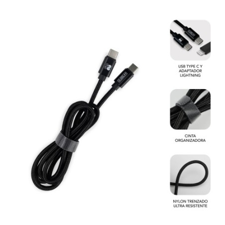25468-DUAL CAR CHARGER PD20W+QC3.0+C TO C/LIGHTNING B