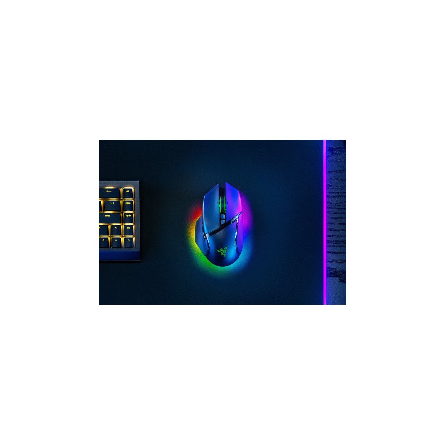 25482-Razer Basilisk V3 Pro raton mano derecha RF Wireless + Bluetooth + USB Type-C Optico 30000 DPI 25482-Razer Basilisk V3 Pro raton mano derecha RF Wireless + Bluetooth + USB Type-C Optico 30000 DPI
