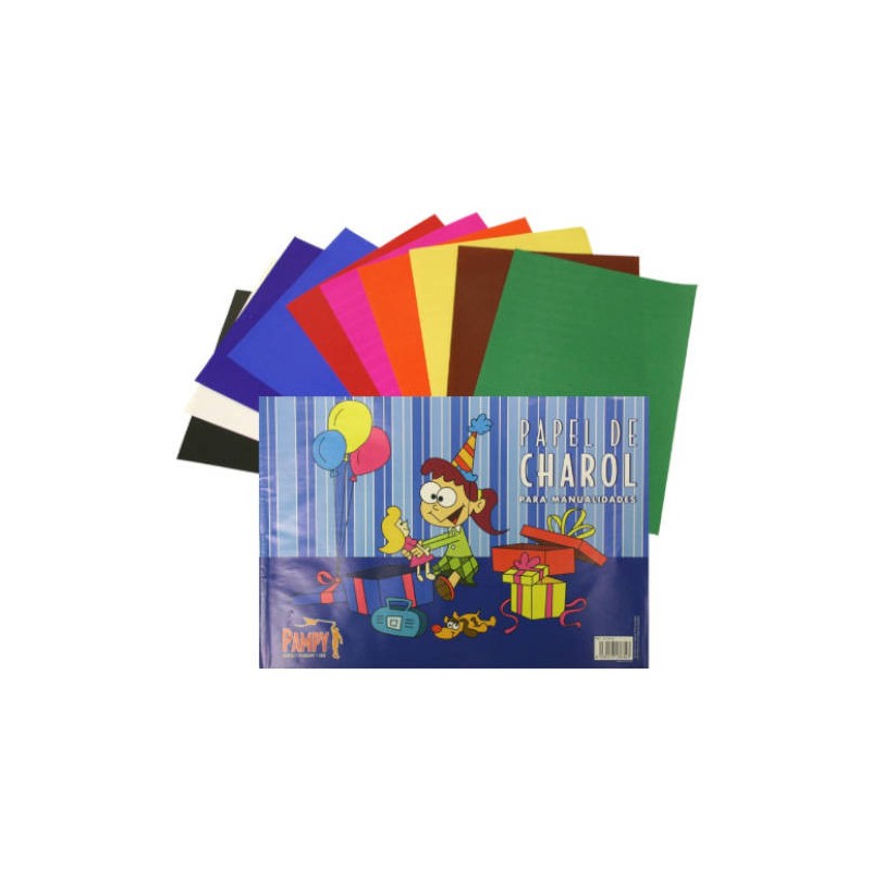 2549-CUADERNO DE PAPEL CHAROL 10 HOJAS COLORES 33 X 23 CM. BISMARK 313634 2549-CUADERNO DE PAPEL CHAROL 10 HOJAS COLORES 33 X 23 CM. BISMARK 313634
