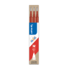 255-PACK 3 RECAMBIOS FRIXION ROJO PILOT BLS-FR7-R-S3