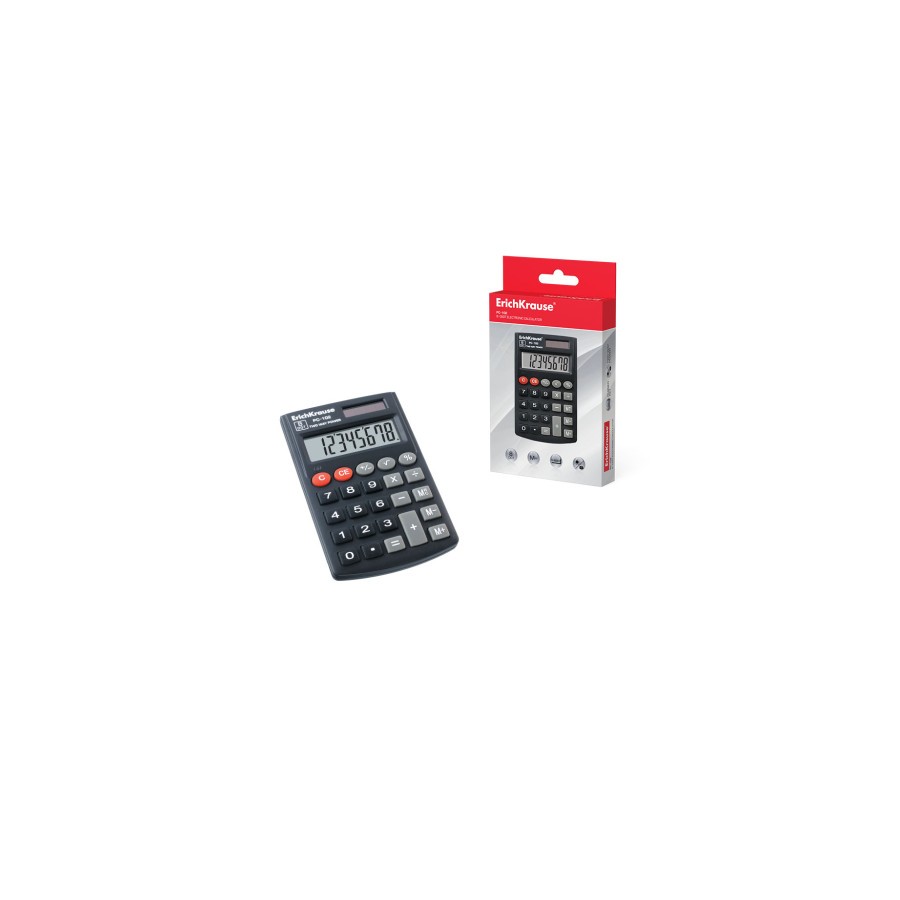 25507-CALCULADORA DE BOLSILLO PC-102 8DIGITOS ERICH KRAUSE 40102 25507-CALCULADORA DE BOLSILLO PC-102 8DIGITOS ERICH KRAUSE 40102