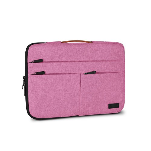 25566-SUBBLIM Funda Air Padding 360 Sleeve 13,3-14" Pink
