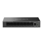 25591-Mercusys MS108GS switch No administrado Gigabit Ethernet (10/100/1000) Negro