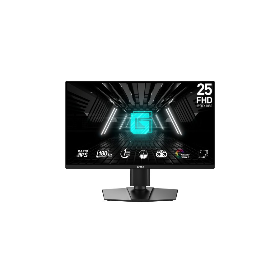 25638-MSI G255PF E2 pantalla para PC 62,2 cm (24.5") 1920 x 1080 Pixeles Full HD LCD Negro 25638-MSI G255PF E2 pantalla para PC 62,2 cm (24.5") 1920 x 1080 Pixeles Full HD LCD Negro