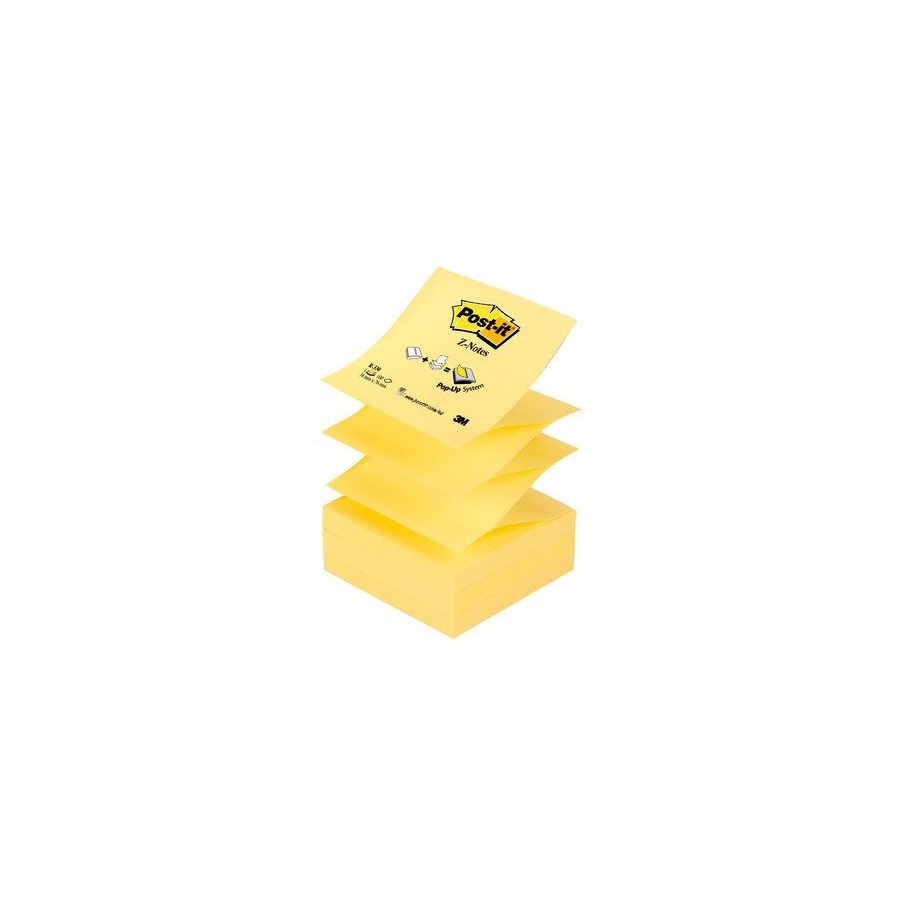 25669-BLOC 100 HOJAS Z-NOTES ADHESIVAS 76X76MM CANARY YELLOW R330-CY-W10 POST-IT 7100317838 25669-BLOC 100 HOJAS Z-NOTES ADHESIVAS 76X76MM CANARY YELLOW R330-CY-W10 POST-IT 7100317838