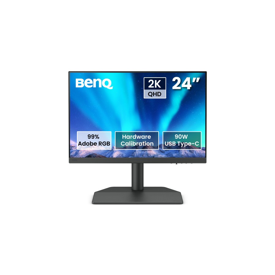 25791-MONITOR PARA FOTOGRAFOS BENQ SW242Q 24.1" IPS,2K, 2560 X 1600, 16:10, 99% ADOBE RGB, 98% P3, CALIBRACION, USB-C 90 25791-MONITOR PARA FOTOGRAFOS BENQ SW242Q 24.1" IPS,2K, 2560 X 1600, 16:10, 99% ADOBE RGB, 98% P3, CALIBRACION, USB-C 90