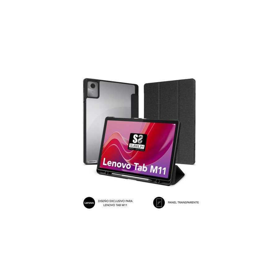 25797-SUBBLIM CLEAR SHOCK CASE LENOVO TAB M11 25797-SUBBLIM CLEAR SHOCK CASE LENOVO TAB M11
