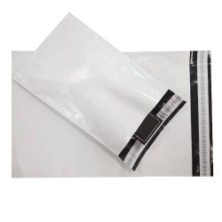 2580-CAJA DE 500 BOLSAS E-COMERCE OPACAS 70% LDPE RECICLADO 350X450+40 MM BC35045060SIN