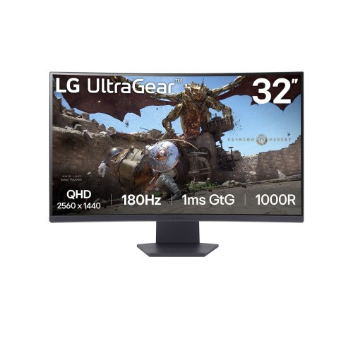 25822-LG 32GS60QC-B pantalla para PC 80 cm (31.5") 2560 x 1440 Pixeles Quad HD LCD Negro