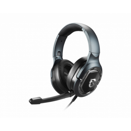 2590-MSI Immerse GH50 Auriculares Alambrico Diadema Juego Negro