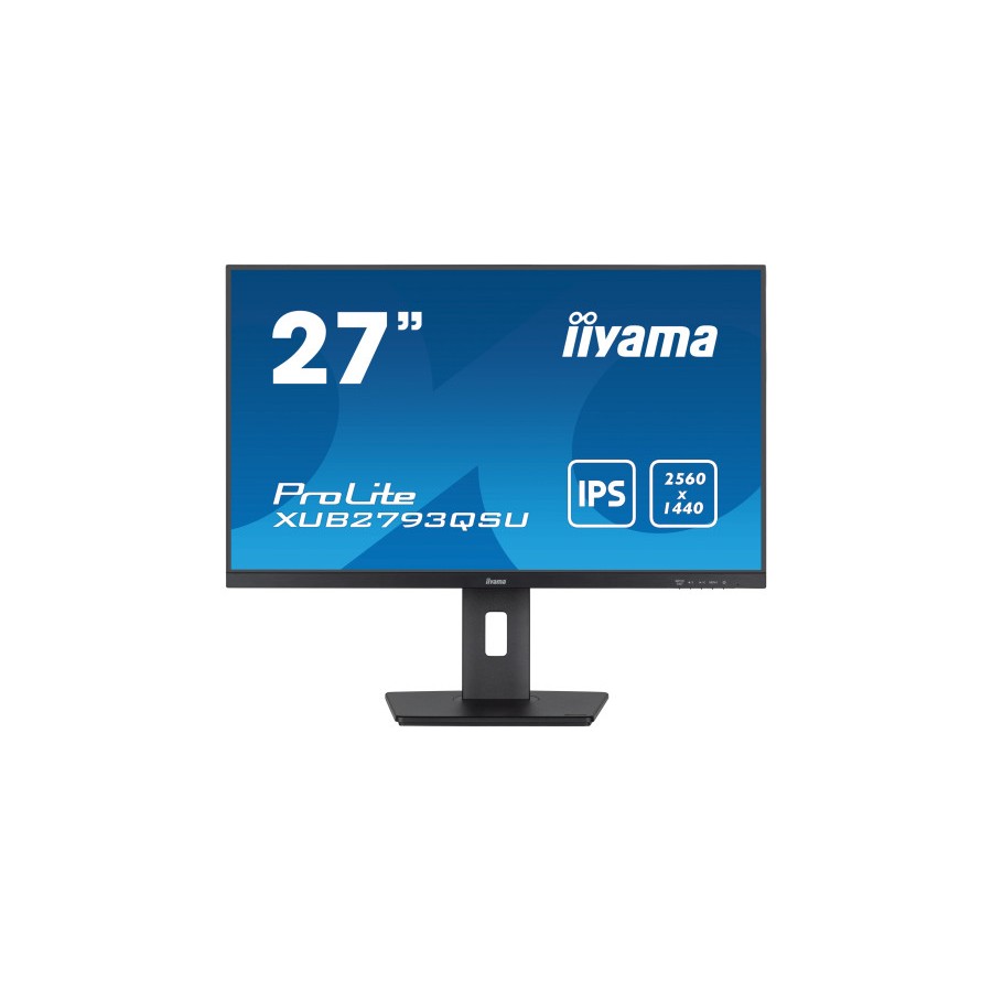 25914-IIYAMA PANTALLA 27" IPS WQHD CON SOPORTE AJUSTABLE EN ALTURA Y FRECUENCIA DE ACTUALIZACION DE 100HZ 25914-IIYAMA PANTALLA 27" IPS WQHD CON SOPORTE AJUSTABLE EN ALTURA Y FRECUENCIA DE ACTUALIZACION DE 100HZ