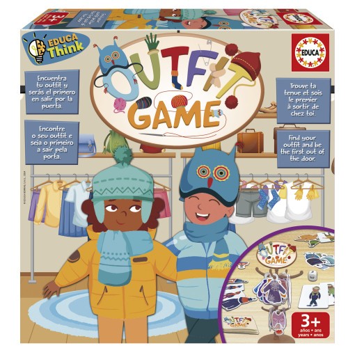 25960-CAJA JUEGO CREA OUTFIT (COL. EDUCA THINK) EDUCA BORRAS 20138