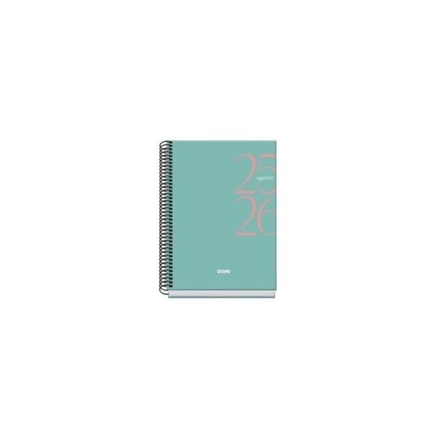 26176-AGENDA ESCOLAR 2025-2026 TAMANO A5 TAPA CARTON FORRADO DIA PAGINA MODELO SYSTEM BASIC VERDE DOHE 52062 26176-AGENDA ESCOLAR 2025-2026 TAMANO A5 TAPA CARTON FORRADO DIA PAGINA MODELO SYSTEM BASIC VERDE DOHE 52062