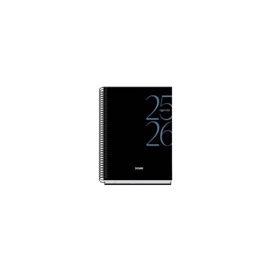 26177-AGENDA ESCOLAR 2025-2026 TAMANO A5 TAPA CARTON FORRADO DIA PAGINA MODELO SYSTEM BASIC NEGRO DOHE 52063 26177-AGENDA ESCOLAR 2025-2026 TAMANO A5 TAPA CARTON FORRADO DIA PAGINA MODELO SYSTEM BASIC NEGRO DOHE 52063
