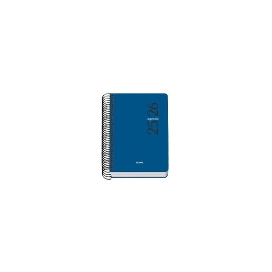 26188-AGENDA ESCOLAR 2025-2026 TAMANO A6 TAPA CARTON FORRADO DIA PAGINA MODELO ESENCIAL BASIC AZUL DOHE 52076 26188-AGENDA ESCOLAR 2025-2026 TAMANO A6 TAPA CARTON FORRADO DIA PAGINA MODELO ESENCIAL BASIC AZUL DOHE 52076