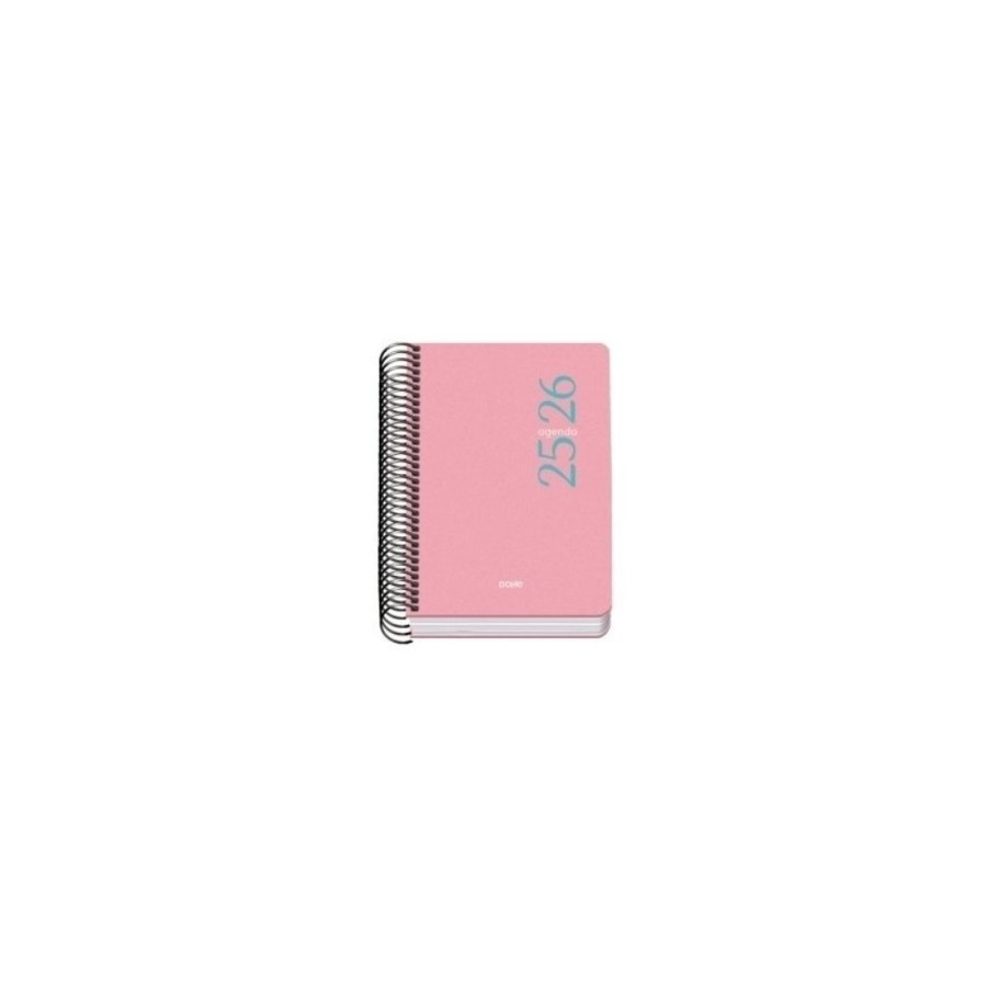 26189-AGENDA ESCOLAR 2025-2026 TAMANO A6 TAPA CARTON FORRADO DIA PAGINA MODELO ESENCIAL BASIC ROSA DOHE 52077 26189-AGENDA ESCOLAR 2025-2026 TAMANO A6 TAPA CARTON FORRADO DIA PAGINA MODELO ESENCIAL BASIC ROSA DOHE 52077
