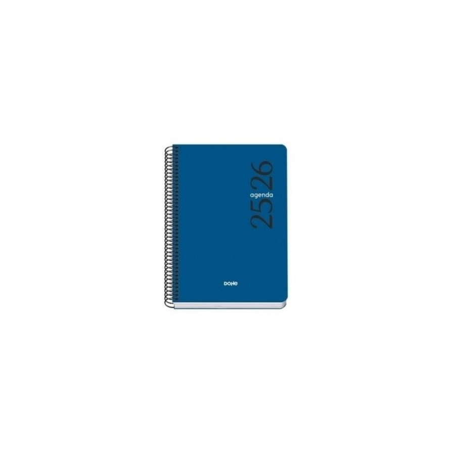 26193-AGENDA ESCOLAR 2025-2026 TAMANO A5 TAPA POLIPROPILENO SEMANA VISTA MODELO ESENCIAL BASIC AZUL DOHE 52068 26193-AGENDA ESCOLAR 2025-2026 TAMANO A5 TAPA POLIPROPILENO SEMANA VISTA MODELO ESENCIAL BASIC AZUL DOHE 52068