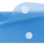 26222-SOBRE PORTADOCUMENTOS CON VELCRO A4 AZUL POLIPROPILENO INGRAF 332731