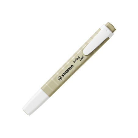 26251-MARCADOR FLUORESCENTE SWING COOL NATURE TRAZO 1/4MM. VERDE BARRO STABILO 275/137