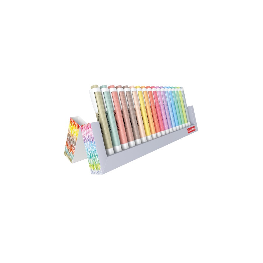 26265-SET ESCRITORIO CARTON SWING COOL NATURE COLORS 18 UNIDADES SURTIDAS TRAZO 1/4MM. STABILO 275/18-02-5 26265-SET ESCRITORIO CARTON SWING COOL NATURE COLORS 18 UNIDADES SURTIDAS TRAZO 1/4MM. STABILO 275/18-02-5