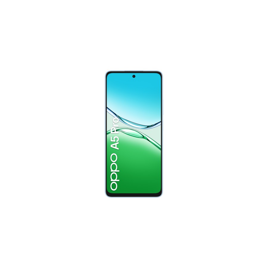 26279-OPPO A5 Pro 16,9 cm (6.67") SIM doble Android 15 4G USB Tipo C 8 GB 256 GB 5800 mAh Azul 26279-OPPO A5 Pro 16,9 cm (6.67") SIM doble Android 15 4G USB Tipo C 8 GB 256 GB 5800 mAh Azul