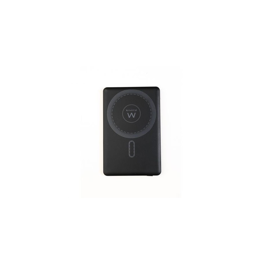 26306-EWENT POWERBANK ULTRASLIM MAGSAFER 5000MAH PD 20W, 1X USB-C (IN/OUT), 1X USB-A PORT, 104X67X8´55MM, 112GR, BLACK 26306-EWENT POWERBANK ULTRASLIM MAGSAFER 5000MAH PD 20W, 1X USB-C (IN/OUT), 1X USB-A PORT, 104X67X8´55MM, 112GR, BLACK
