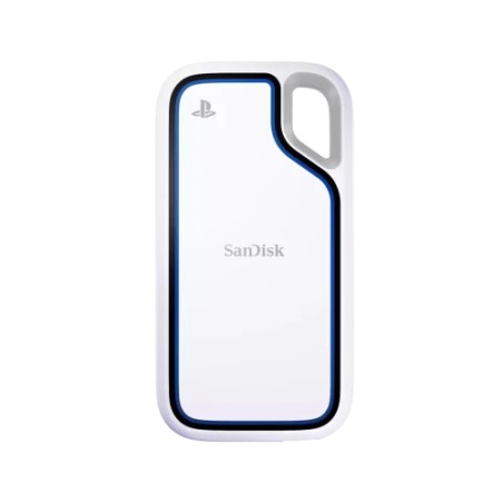 26348-SanDisk SDSSDE62P-2T00-G25 unidad externa de estado solido 2 TB USB Tipo C 3.2 Gen 2 (3.1 Gen 2) Blanco