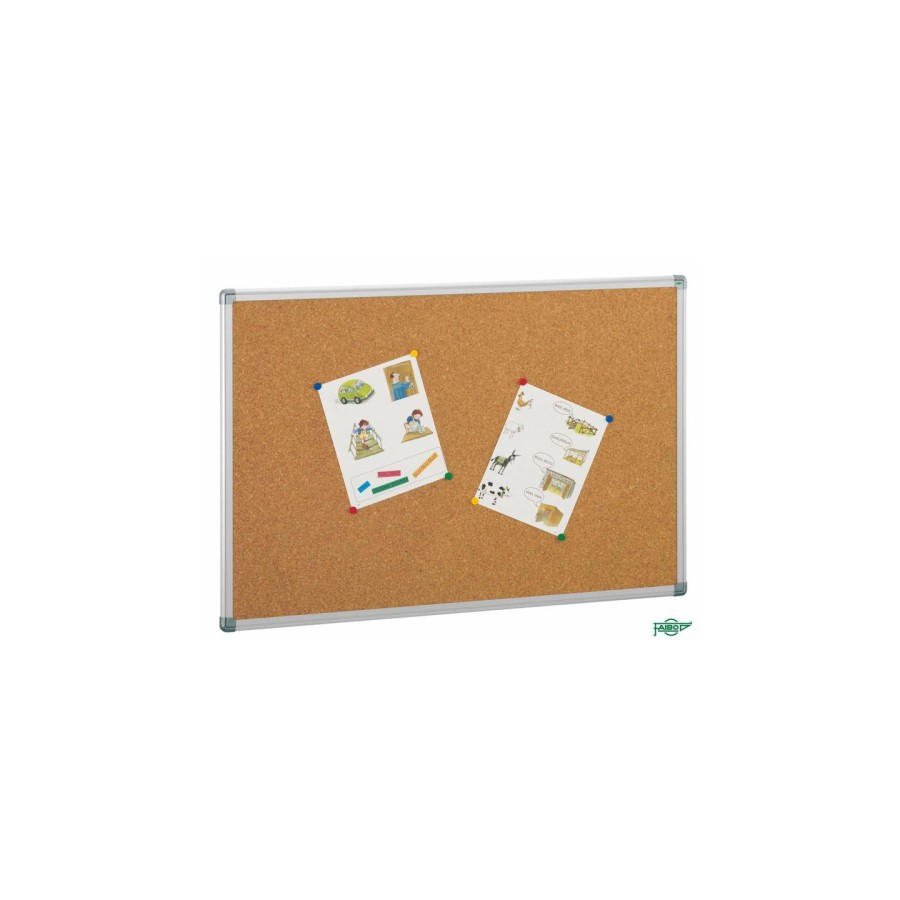 26389-TABLERO ANUNCIOS CORCHO CON MARCO DE ALUMINIO 100X200 CM FAIBO 601-5 26389-TABLERO ANUNCIOS CORCHO CON MARCO DE ALUMINIO 100X200 CM FAIBO 601-5