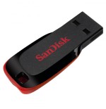 26399-Sandisk Cruzer Blade unidad flash USB 32 GB USB tipo A 2.0 Negro, Rojo