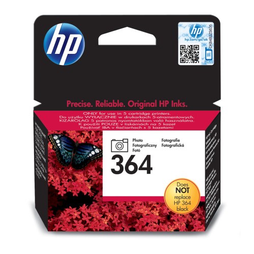 26405-(D) TINTA HP No364 AMARILLO/CB317EE
