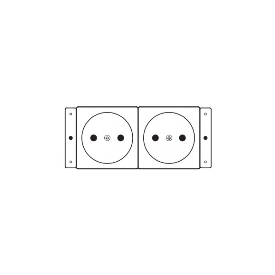 26413-Kramer Electronics TS-2DE toma de corriente 26413-Kramer Electronics TS-2DE toma de corriente