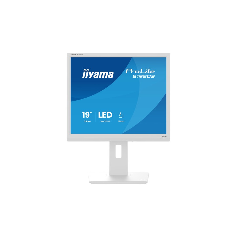 26451-iiyama ProLite B1980S-W1 pantalla para PC 48,3 cm (19") 1280 x 1024 Pixeles SVGA LED Blanco 26451-iiyama ProLite B1980S-W1 pantalla para PC 48,3 cm (19") 1280 x 1024 Pixeles SVGA LED Blanco