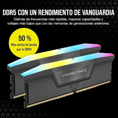 26462-MEMORIA CORSAIR DDR5 32GB 2X16GB PC6400 WARZONE CMH32GX5M2B6400Z32-WZ