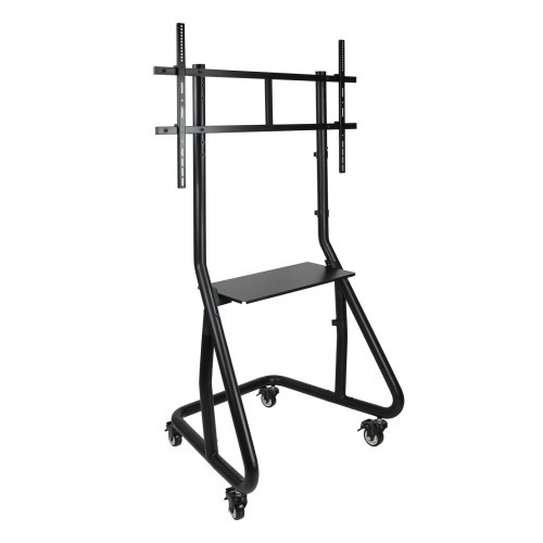 2660-TooQ FS20200M-B Soporte de suelo con ruedas/patas para pantallas de 60" - 105"