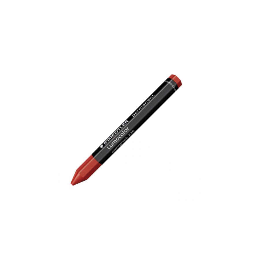 26600-LAPIZ CERA PERMANENTE LUMOCOLOR OMNIGRAPH 12MM. ROJO STAEDTLER 236-2 26600-LAPIZ CERA PERMANENTE LUMOCOLOR OMNIGRAPH 12MM. ROJO STAEDTLER 236-2