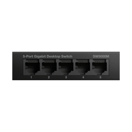 26618-Strong SW5000M switch Gigabit Ethernet (10/100/1000) Negro