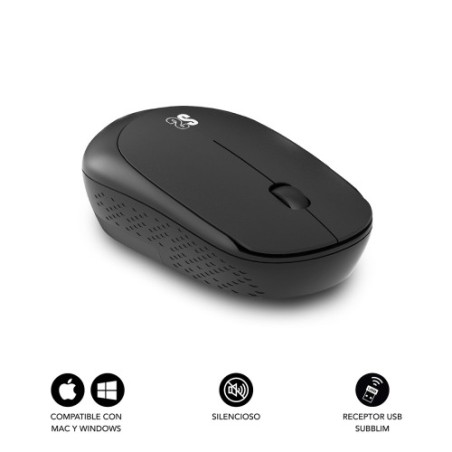 26639-SUBBLIM Raton Business Plus Silencioso inalambrico 2.4G 1200 DPI