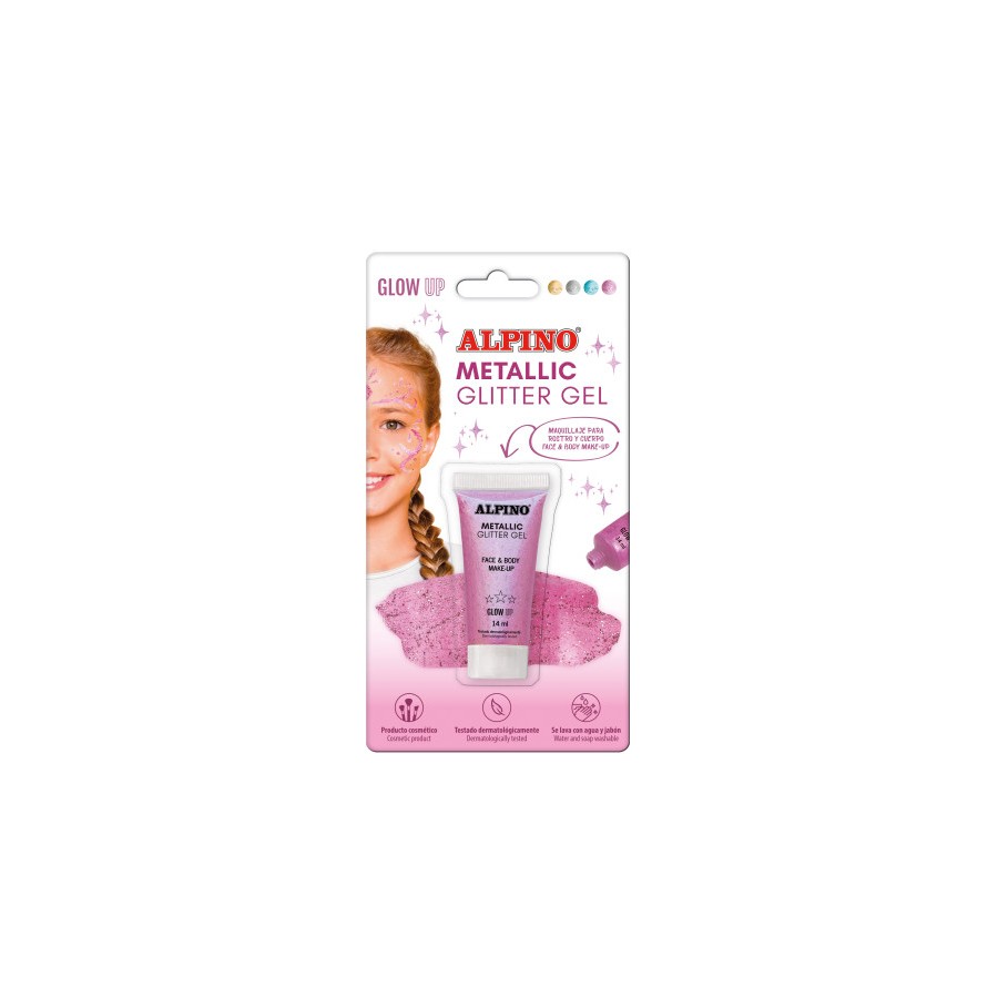 26640-BLISTER MAQUILLAJE CON COLOR Y PURPURINA GLITTER ROSA ALPINO DL000604 26640-BLISTER MAQUILLAJE CON COLOR Y PURPURINA GLITTER ROSA ALPINO DL000604