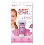26640-BLISTER MAQUILLAJE CON COLOR Y PURPURINA GLITTER ROSA ALPINO DL000604