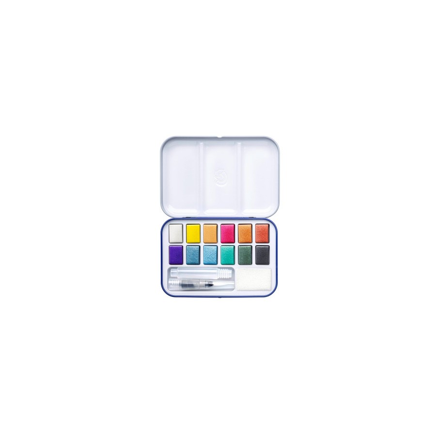 26671-ESTUCHE METALICO ACUARELAS 12 COLORES METALIZADOS STAEDTLER 888M M12-C 26671-ESTUCHE METALICO ACUARELAS 12 COLORES METALIZADOS STAEDTLER 888M M12-C