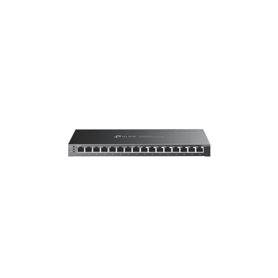 26685-TP-Link TL-SG2016P switch L2/L3/L4 Gigabit Ethernet (10/100/1000) Energia sobre Ethernet (PoE) Negro 26685-TP-Link TL-SG2016P switch L2/L3/L4 Gigabit Ethernet (10/100/1000) Energia sobre Ethernet (PoE) Negro